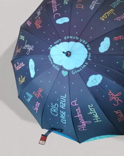 paraguas personalizado para profesores